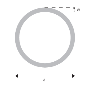 STAHLROHR 1.5 x 10mm, NAHTLOS, BLANK, GEZOGEN